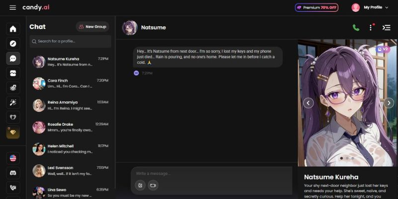 3. Započnite ćaskanje