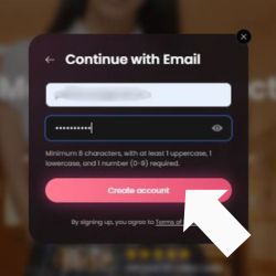 Korak 3 E-pošta i lozinka