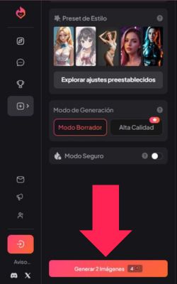 Korak 3 Generirajte sliku