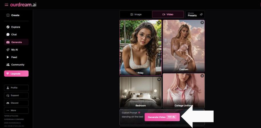 Korak 3 Generirajte svoj video