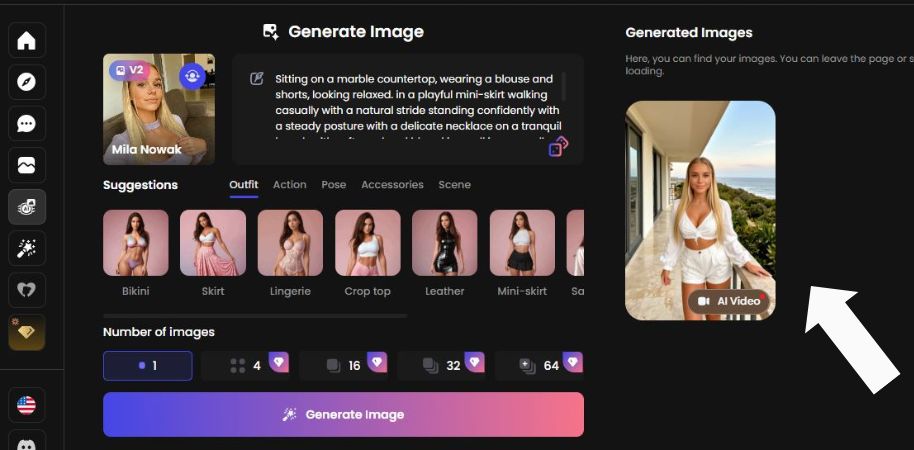 Korak 6 Pregledajte generiranu sliku