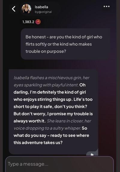 mydreamcomapnion-ai-chat-isabella