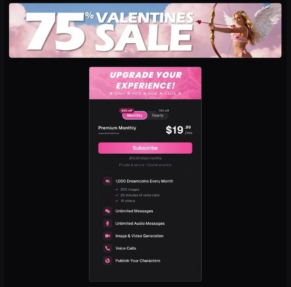 ourdream-subscription-pricing